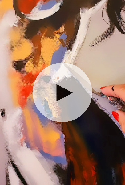 ArteDiAlina.com painting: Feminine Movement <i>(in&nbsp;corso)</i>